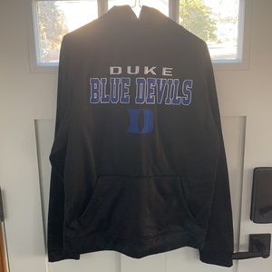 Men’s S colosseum black blue Devils sweatshirt